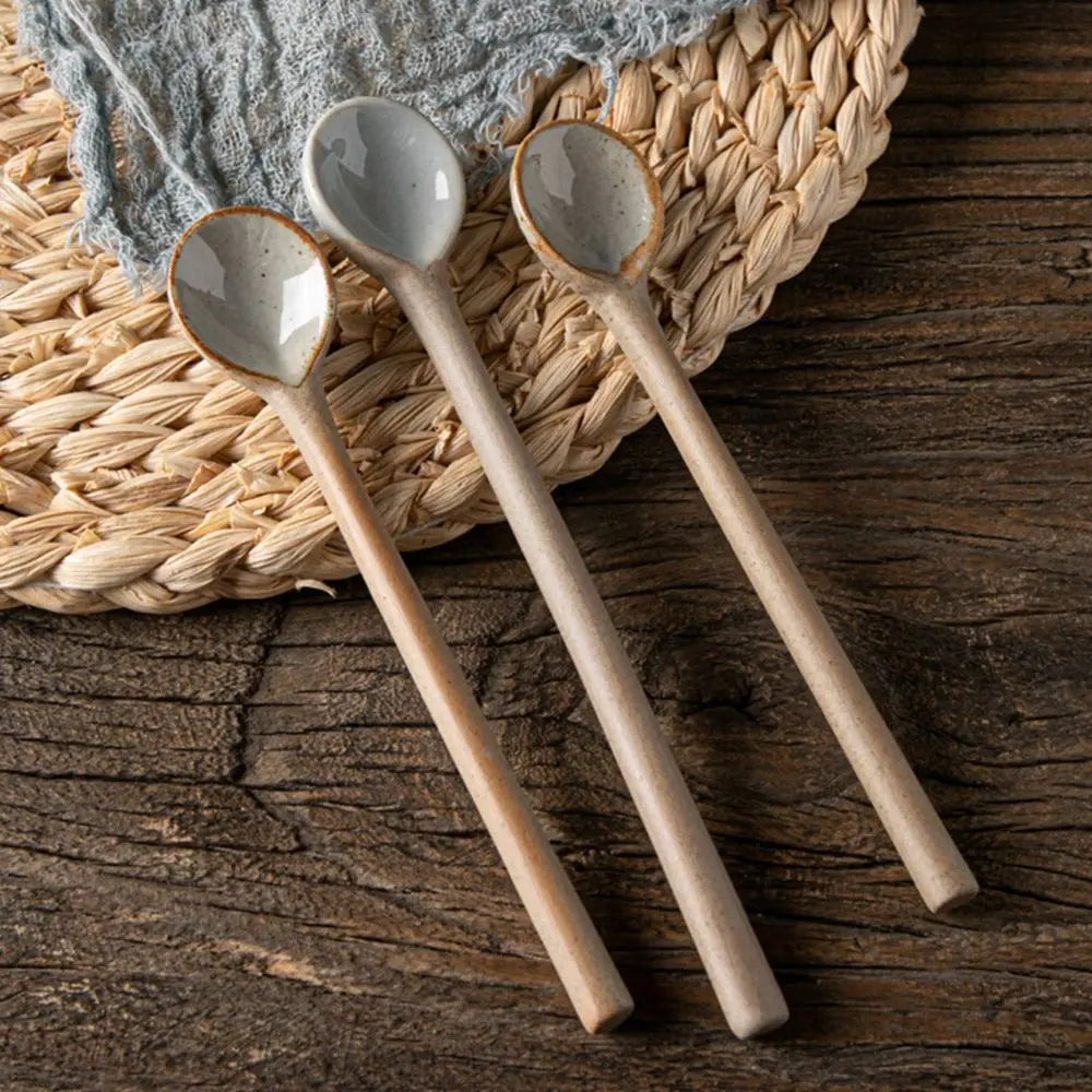 Ceramic Coffee and Tea Spoon with Versatile Use