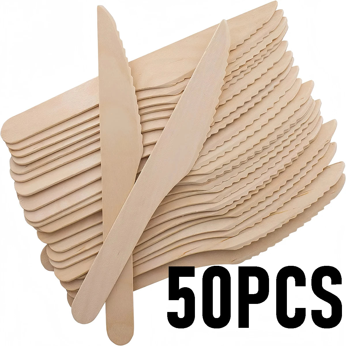 EcoWood Essentials – Sustainable Disposable Wooden Cutlery