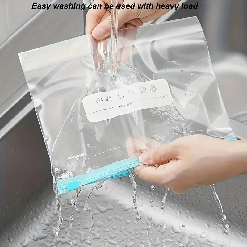 Sacos de Silicone Reutilizáveis – Mantém Alimentos Frescos