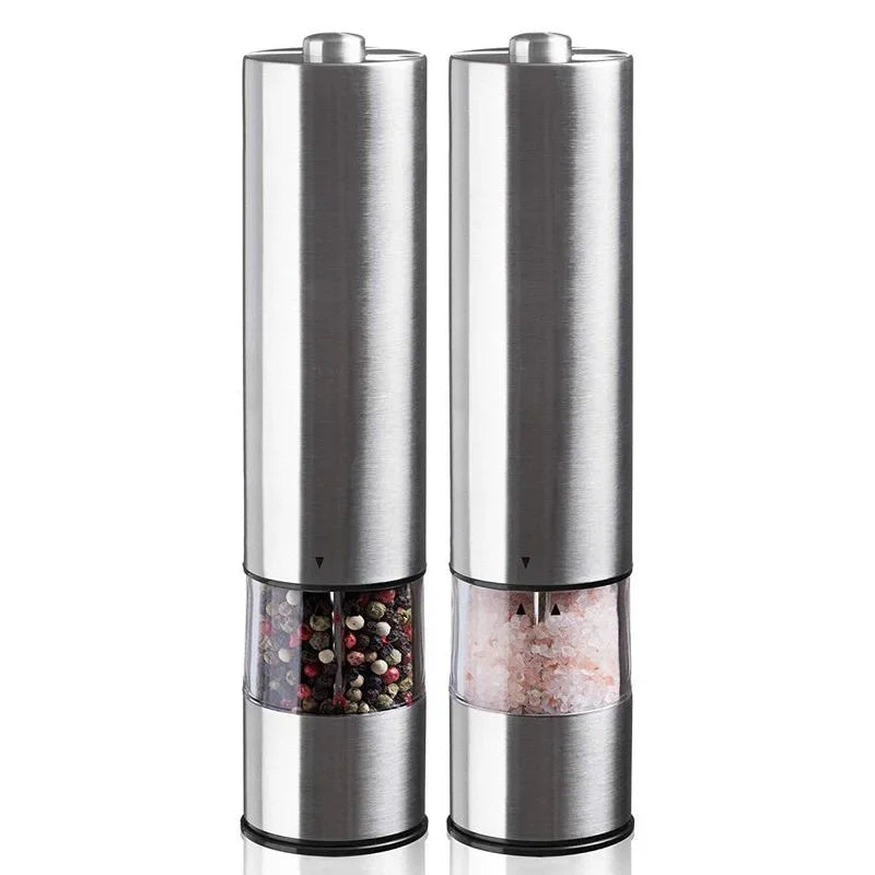 Electric Salt & Pepper Grinder Set