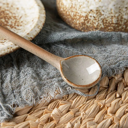 Ceramic Coffee and Tea Spoon with Versatile Use