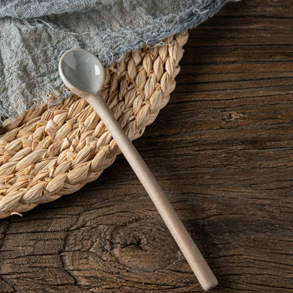 Ceramic Coffee and Tea Spoon with Versatile Use