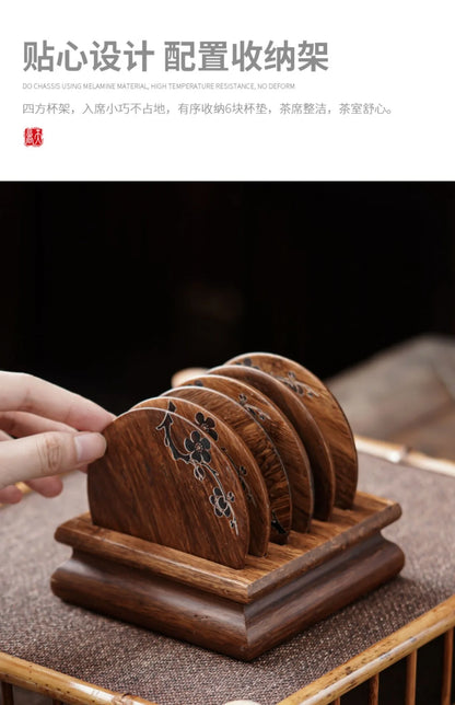 EcoZen Table Coasters – Minimalist Design, Everyday Elegance