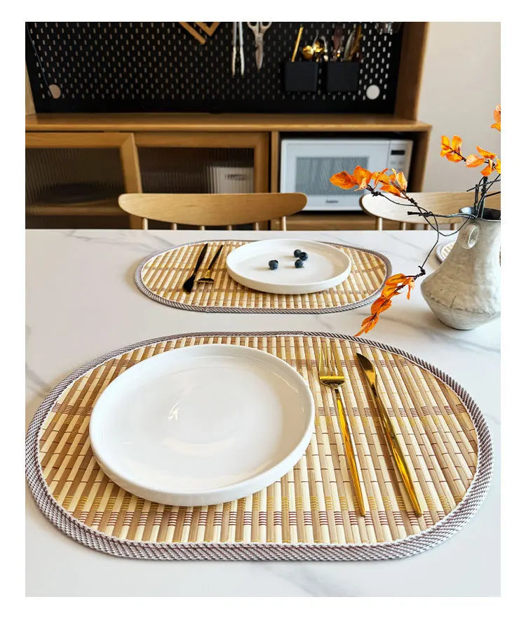 Nordic Bamboo Woven Placemat