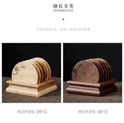 EcoZen Table Coasters – Minimalist Design, Everyday Elegance