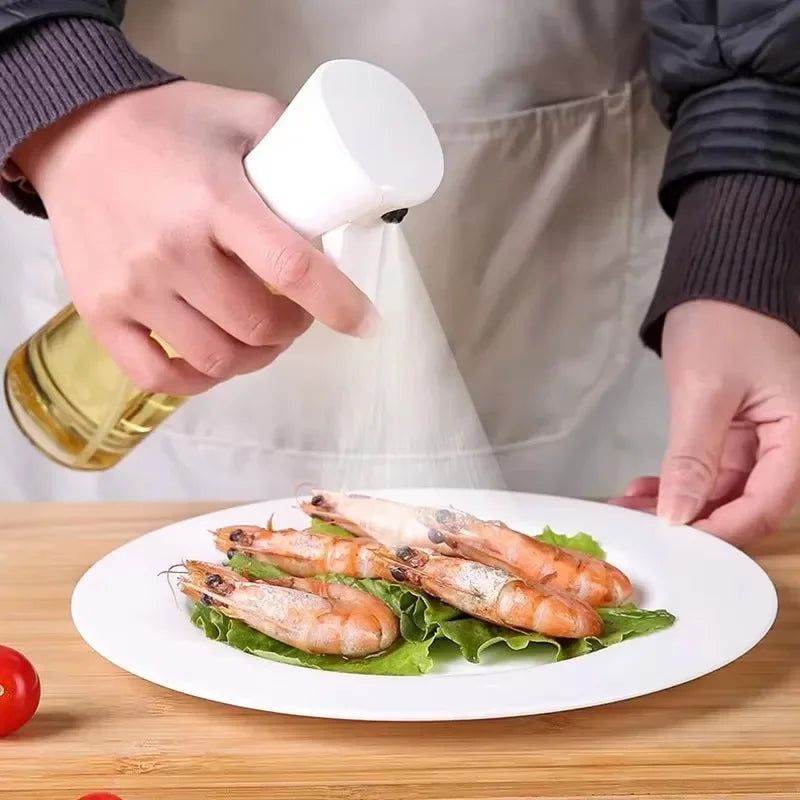 "Mist & Masterpiece – Reusable Oil Spray Bottle for Effortless Cooking"