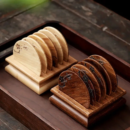 EcoZen Table Coasters – Minimalist Design, Everyday Elegance