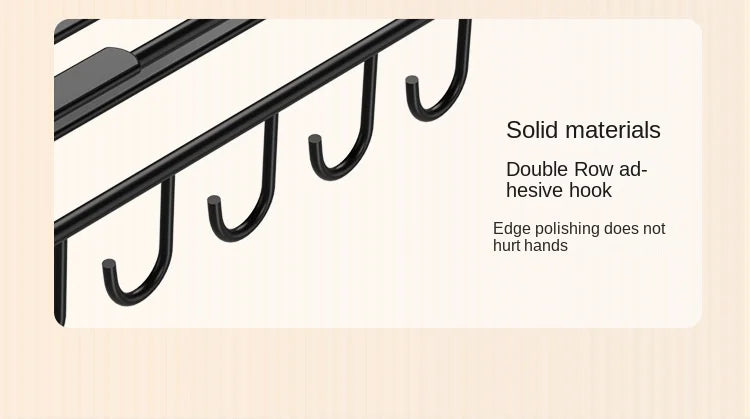 "SpaceSaver Hanging Rack – Sleek Under-Cabinet Storage for Pots, Covers & Kitchen Tools