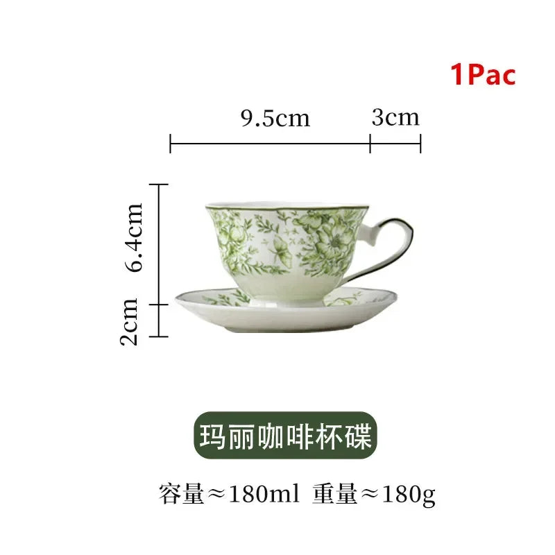 Nuevo juego de vajilla retro con plato de verduras y plato de pescado de cerámica combinado