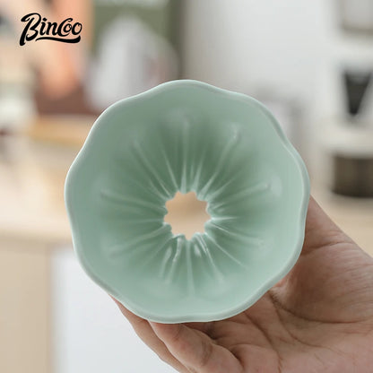 Ceramic Coffee Dripper V01 with Reusable Filter Stand