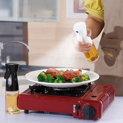 "Mist & Masterpiece – Reusable Oil Spray Bottle for Effortless Cooking"