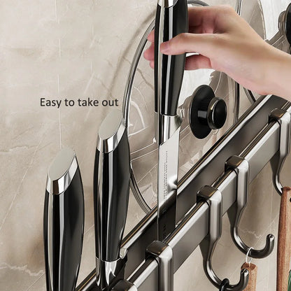 "No Drills, No Mess – Sleek Floating Shelf for All Your Kitchen Essentials
