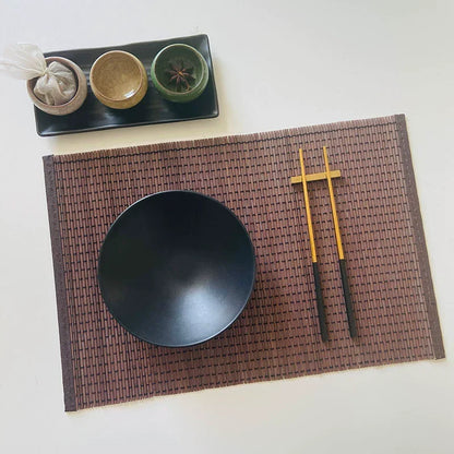 Manteles individuales de bambú ecológicos