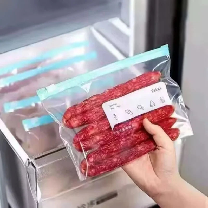 Sacos de Silicone Reutilizáveis – Mantém Alimentos Frescos