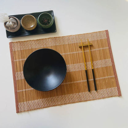 Manteles individuales de bambú ecológicos