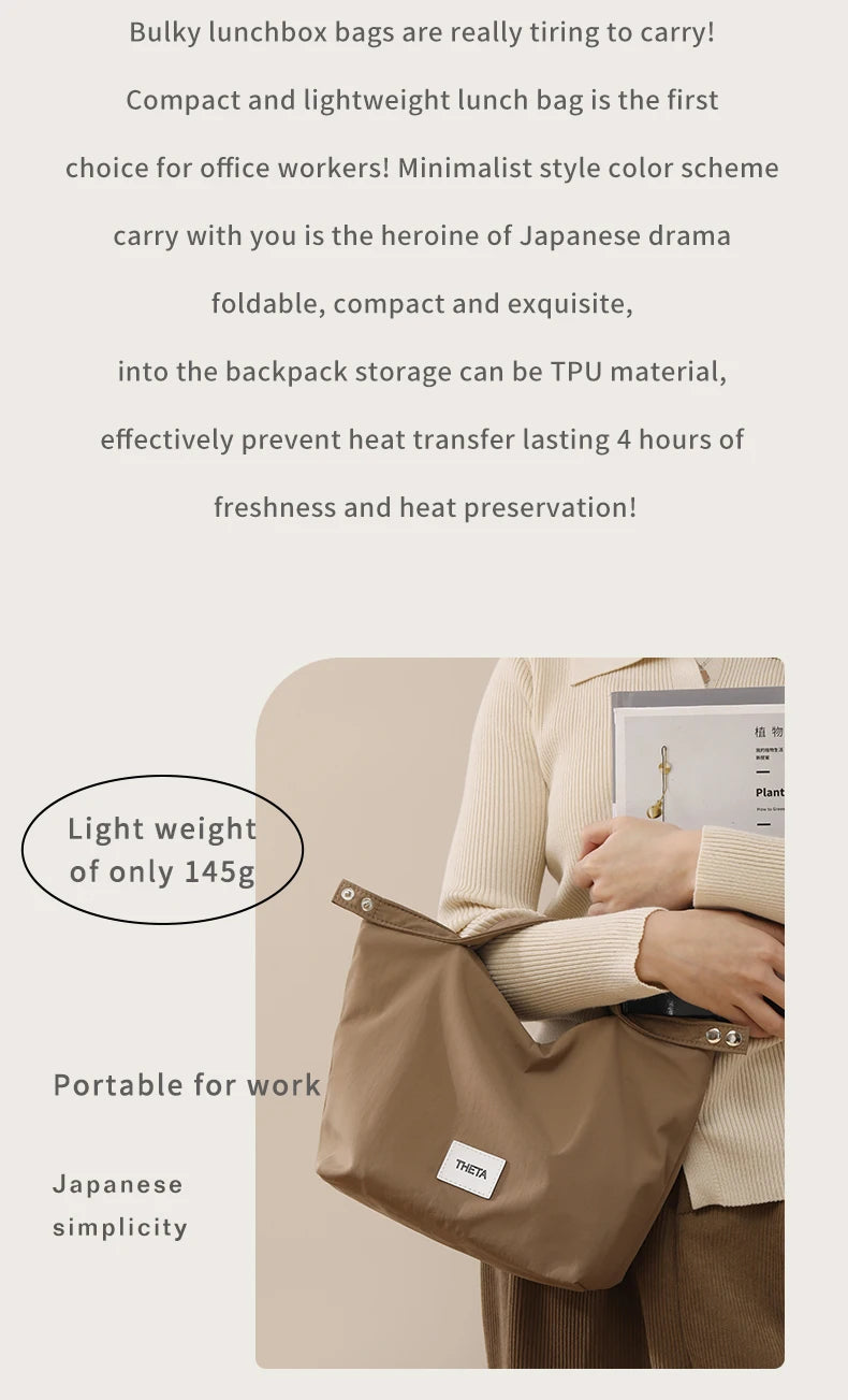 Women’s Insulated Lunch Bag that Keeps Food Fresh