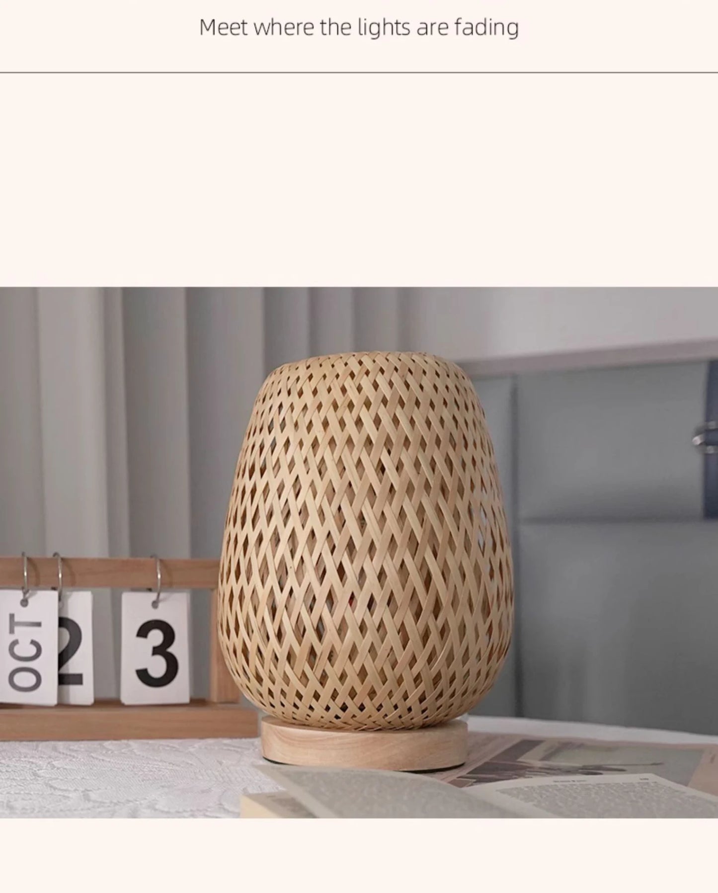 Table Lamp Warm Light for Cozy Home Decor