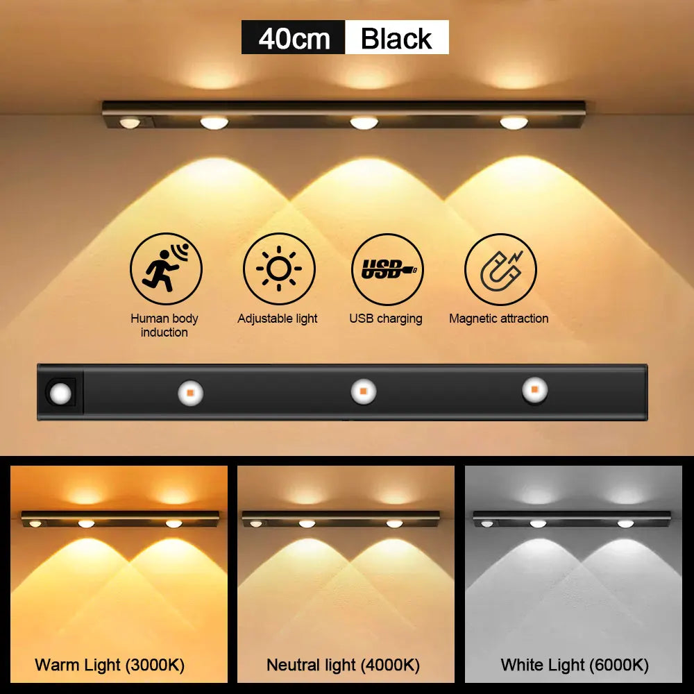 Wireless LED Motion Sensor Light for Cabinet and Wardrobe