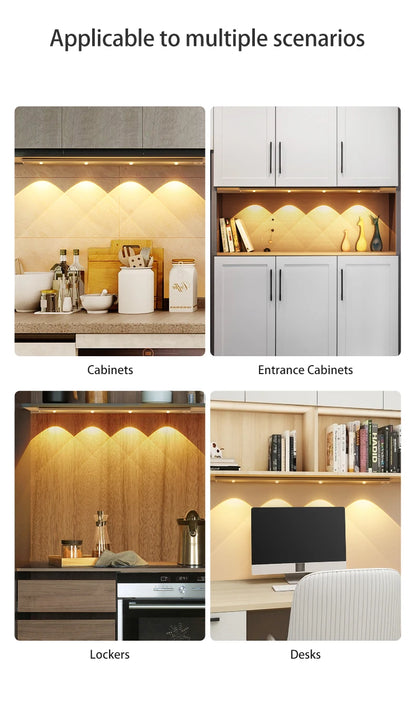 Wireless LED Motion Sensor Light for Cabinet and Wardrobe