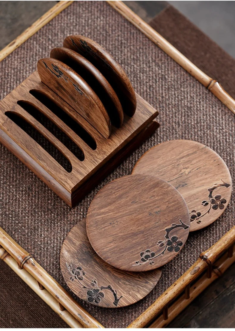 EcoZen Table Coasters – Minimalist Design, Everyday Elegance