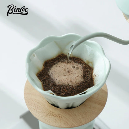 Ceramic Coffee Dripper V01 with Reusable Filter Stand