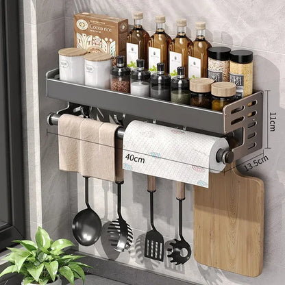 Space-Saving Wall Solution for Condiments