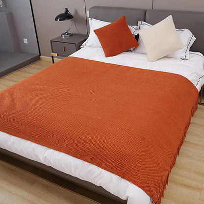 Soft Sofa Blanket Nordic Knitted Blankets Bed Sheet Decor Shawl Sofa Cover with Tassels Scarf Sofa Throw Blanket Drop Shipping