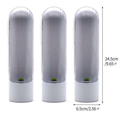 Herb Saver Storage Container Fresh Herb Keeper Vanilla Vegetables Fresh Preservation Bottle for Refrigerator Kitchen Gadgets