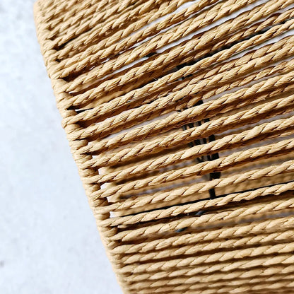 Rattan Pendant Lamp Shade Weaved for Restaurant Bar Bedroom Balcony Pendant Light Simple Retro Hand-woven Rattan