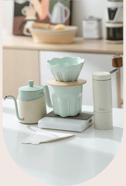 Ceramic Coffee Dripper V01 with Reusable Filter Stand