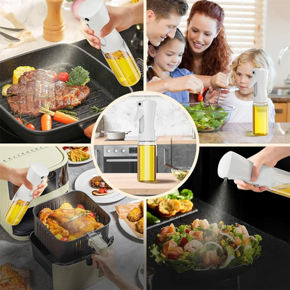 "Mist & Masterpiece – Reusable Oil Spray Bottle for Effortless Cooking"