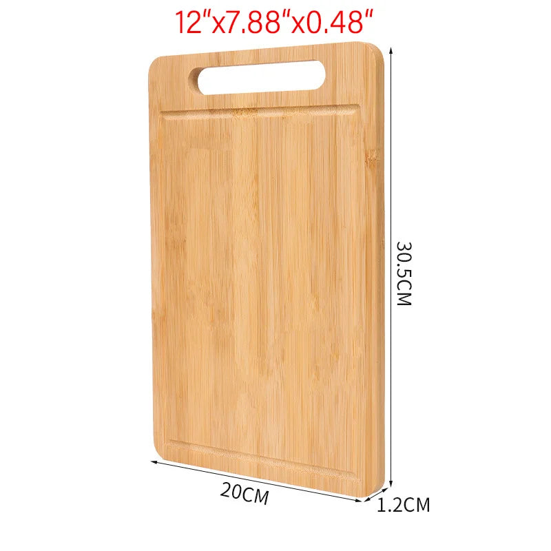 Wooden Cutting Board Kitchen Cutting Board For Meat Totally Bamboo Food Cutting Table Thickened Fruit Vegetables Chopping Panel