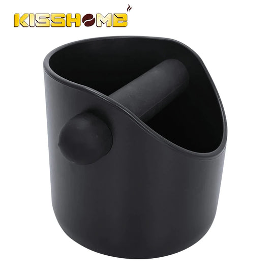 Non-Slip Knock Box that Makes Coffee Disposal Easier