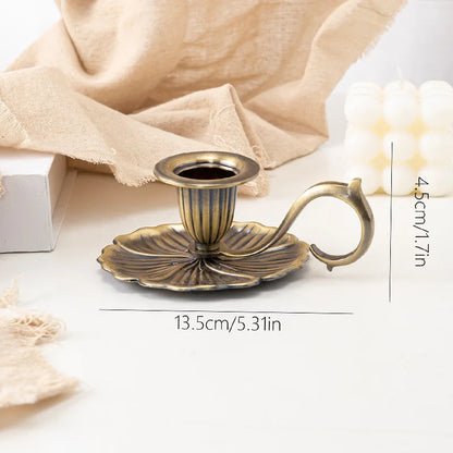 Candelabro de estilo europeo para iglesia, hogar, villa, artesanías, decoraciones de velas, candelabro de compuesto de zinc, decoración del hogar, sala de estar, decoración para fiestas