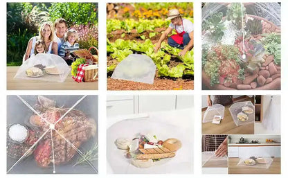 Tenda Protetora para Alimentos – Dobre, Abra e Mantenha Insetos Longe!