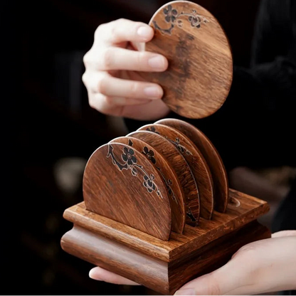 EcoZen Table Coasters – Minimalist Design, Everyday Elegance