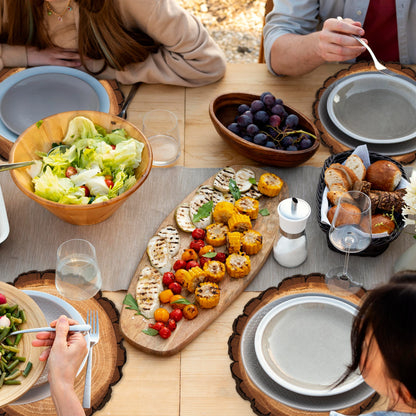 Rustic Tree-Shaped Placemats Set