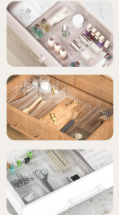 ClearNest Modular Drawer Organiser Set