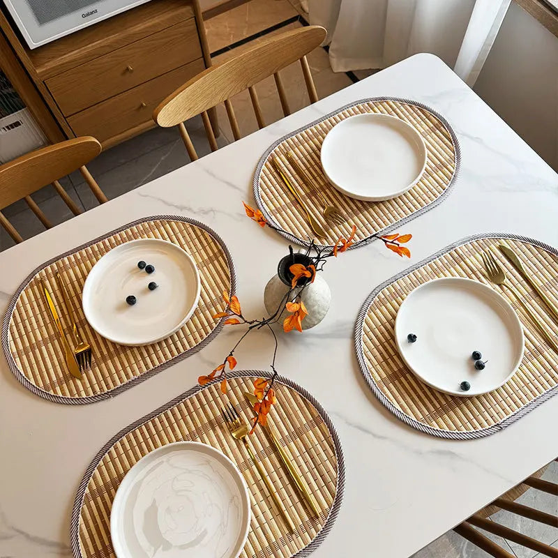 Nordic Bamboo Woven Placemat