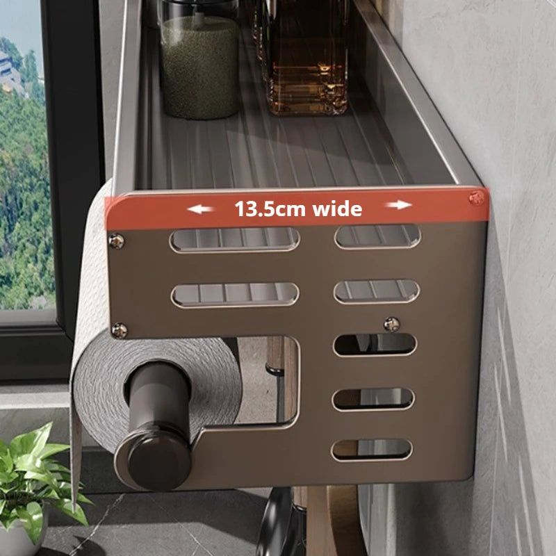 Space-Saving Wall Solution for Condiments