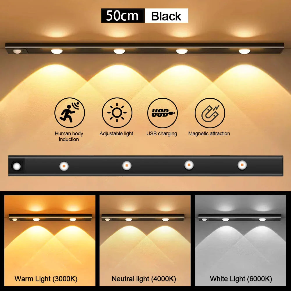 Wireless LED Motion Sensor Light for Cabinet and Wardrobe