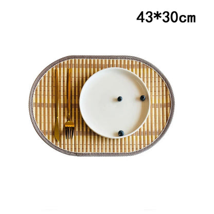 Nordic Bamboo Woven Placemat