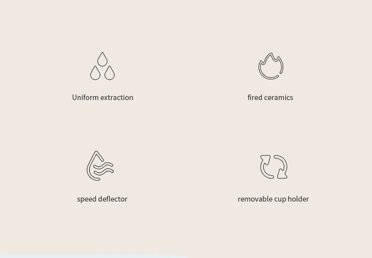 Ceramic Coffee Dripper V01 with Reusable Filter Stand