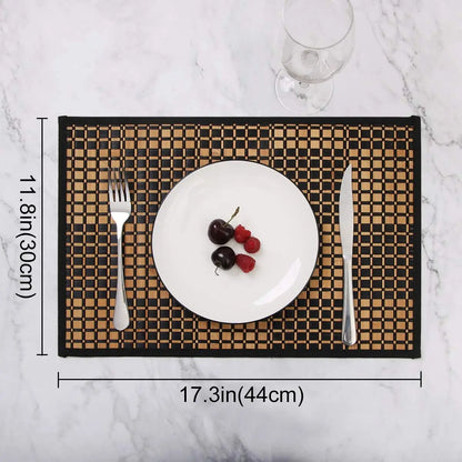 Manteles individuales de bambú ecológicos