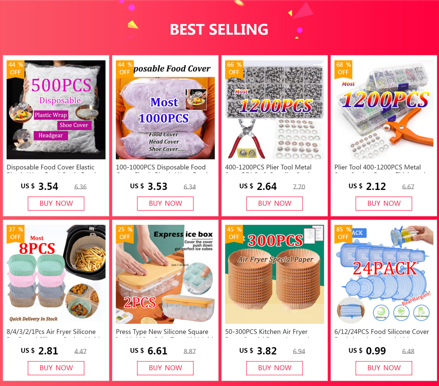 Seal and Store! Flexible Silicone Lids for Fridge and Kitchen Use