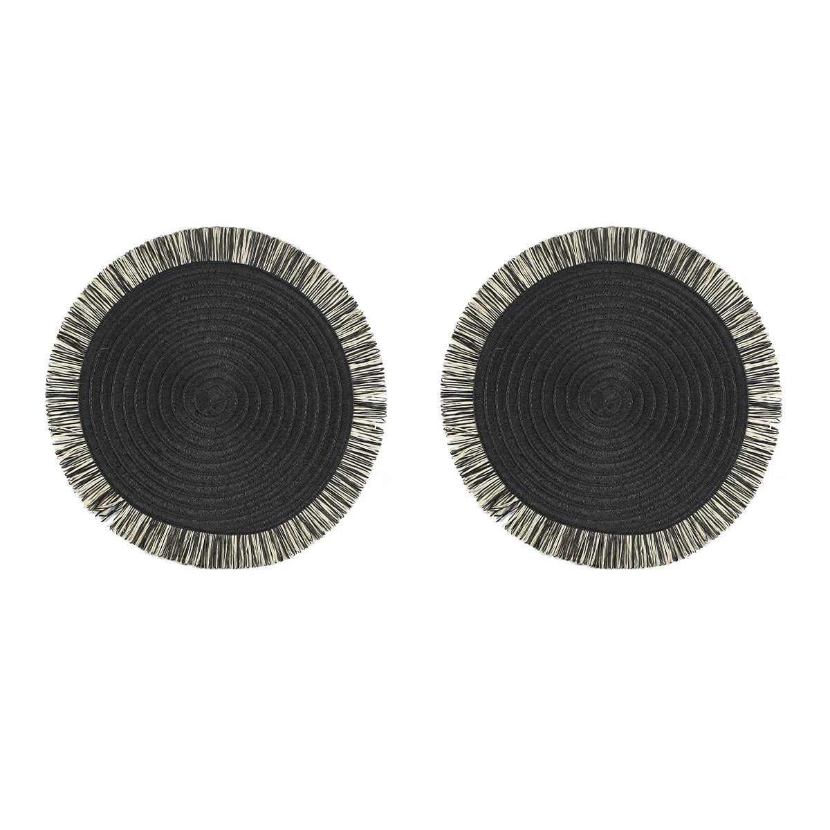 Round Placemats Set of 6 for Dining Table