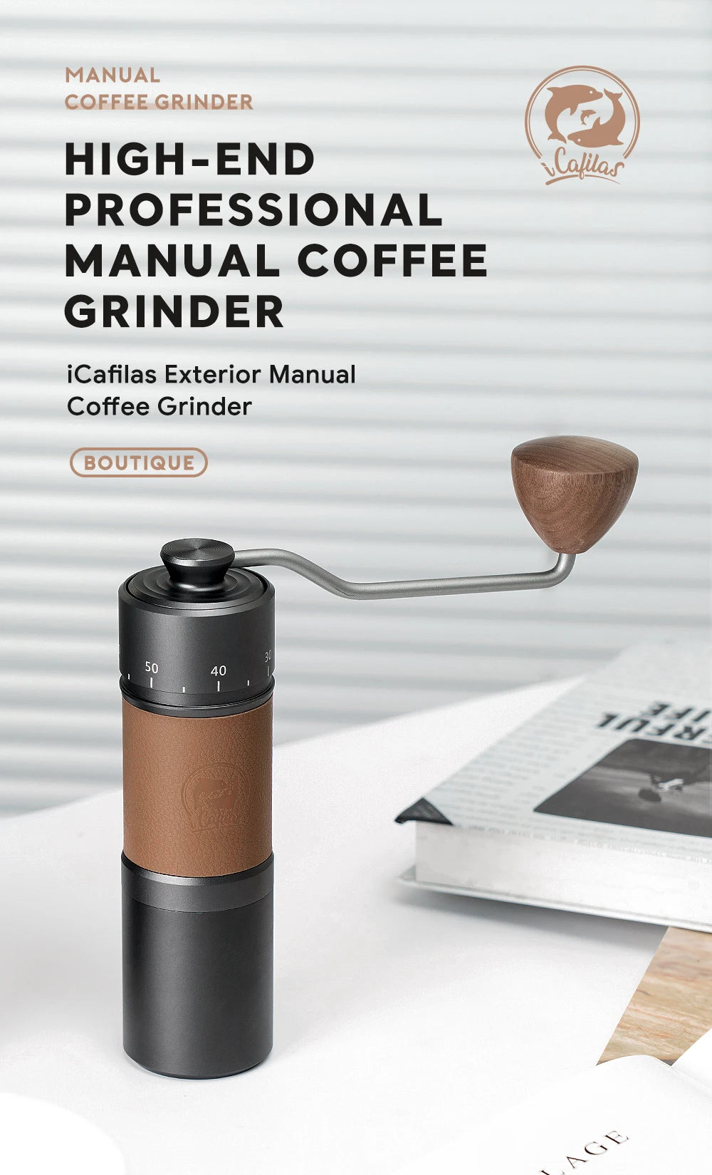 PrecisionBrew™ Manual Coffee Grinder