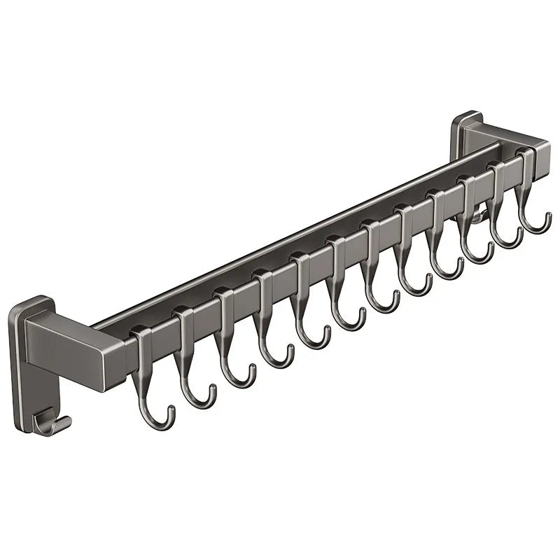 "No Drills, No Mess – Sleek Floating Shelf for All Your Kitchen Essentials