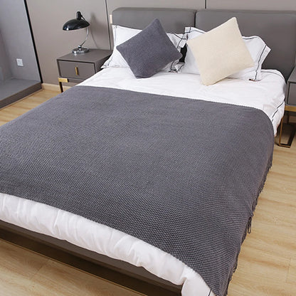 Soft Sofa Blanket Nordic Knitted Blankets Bed Sheet Decor Shawl Sofa Cover with Tassels Scarf Sofa Throw Blanket Drop Shipping