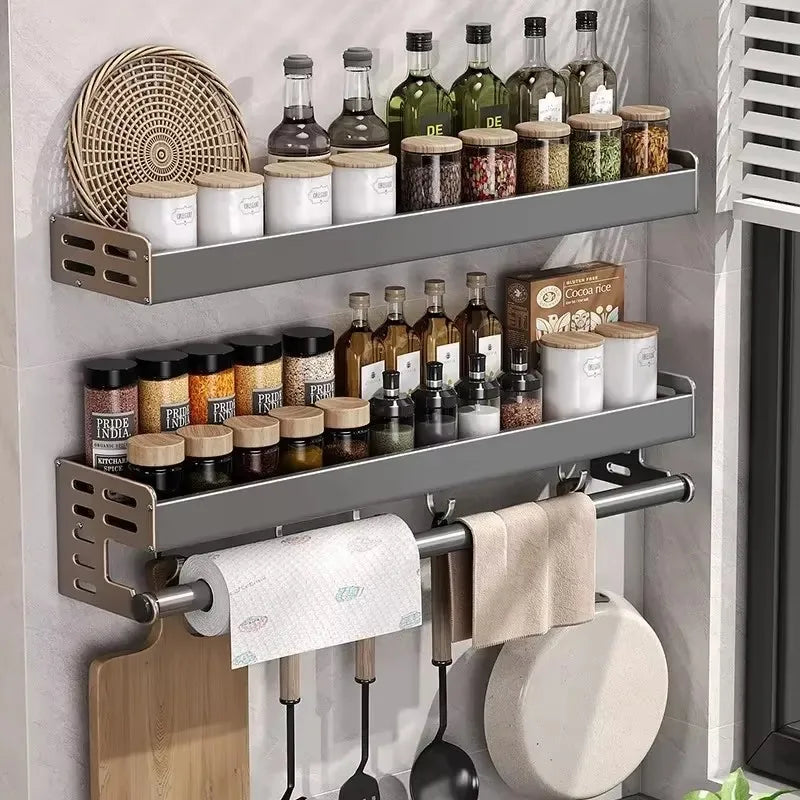 Space-Saving Wall Solution for Condiments